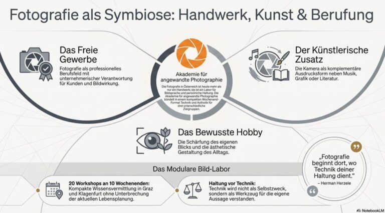 Grafik zum Thema Fotograf werden in Österreich